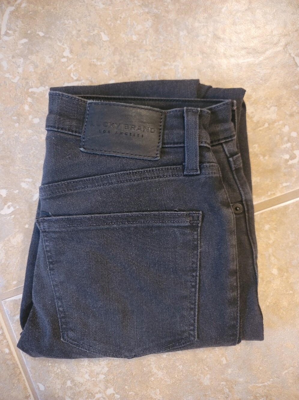 Lucky Brand Mid Rise Skinny Ava Black Jeans Size 2/26R